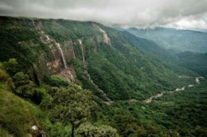 Nohsngithiang WaterFalls