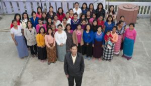 Ziona Chana with his 39 wives