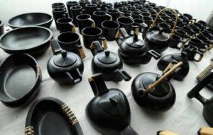 Black Pottery in Longpi village